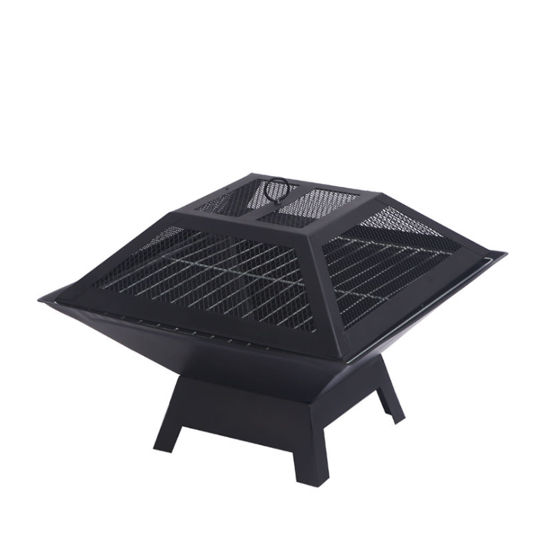 Garden Patio Easily Assembled Grill Camping Portable Charcoal Firewood Burning BBQ Grill Outdoor Brasero Smokeless Fireplace