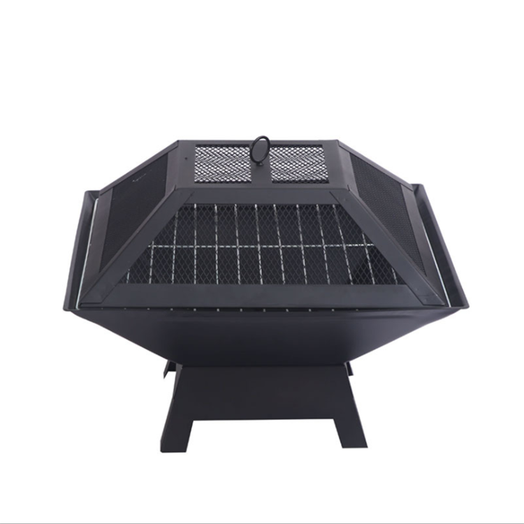 Garden Patio Easily Assembled Grill Camping Portable Charcoal Firewood Burning BBQ Grill Outdoor Brasero Smokeless Fireplace