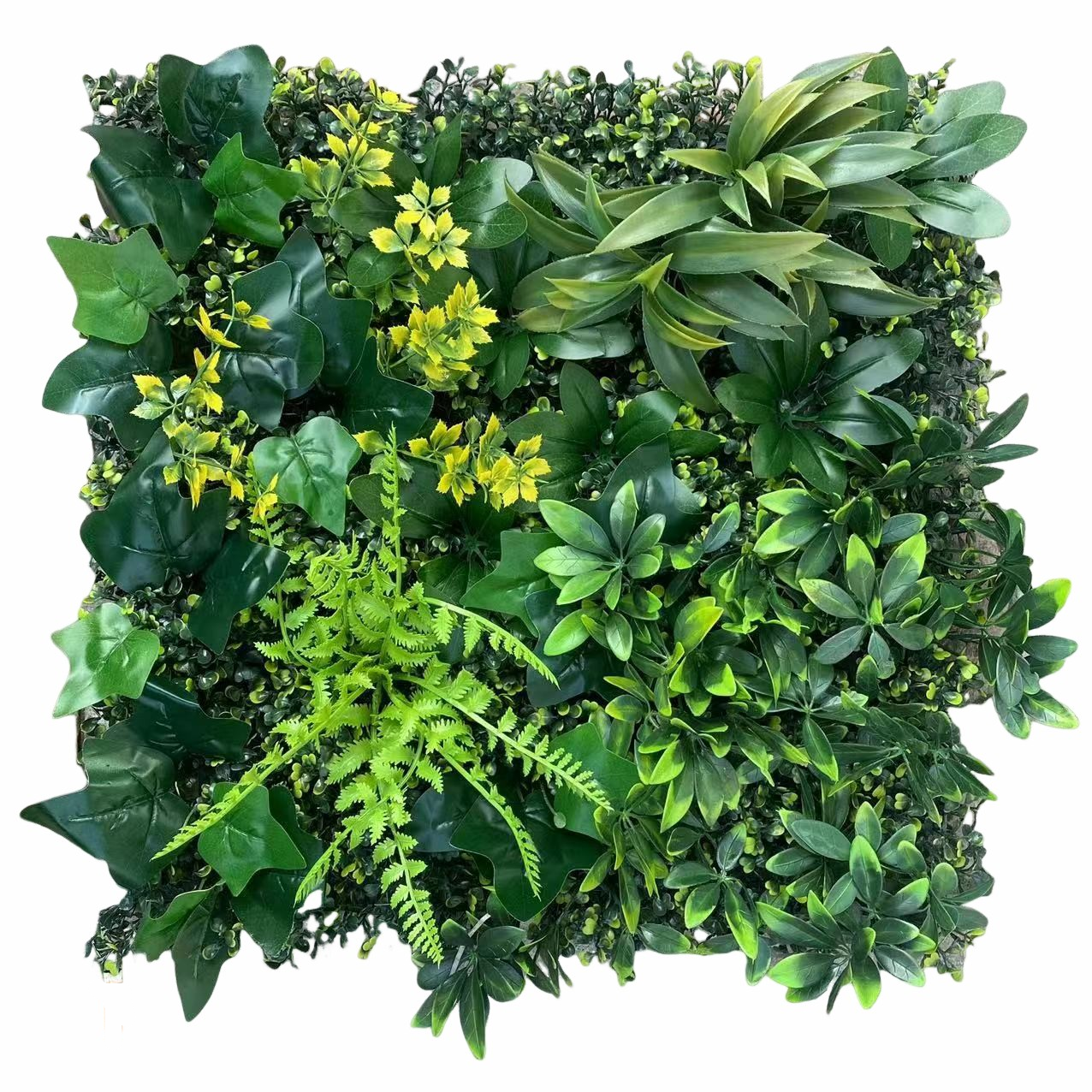 50*50cm Simulation Plants Wall Plastic Grass Anti -UV Background Greenery Decoration Artificial Lawn Balcony Ornaments