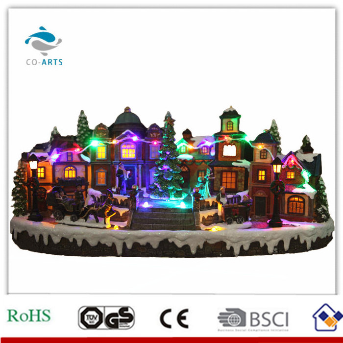 Brand-new, Animated, Lighting & Musical Christmas Decoration Navidad New Year Gift & Crafts Holiday Decoration Papa Noel