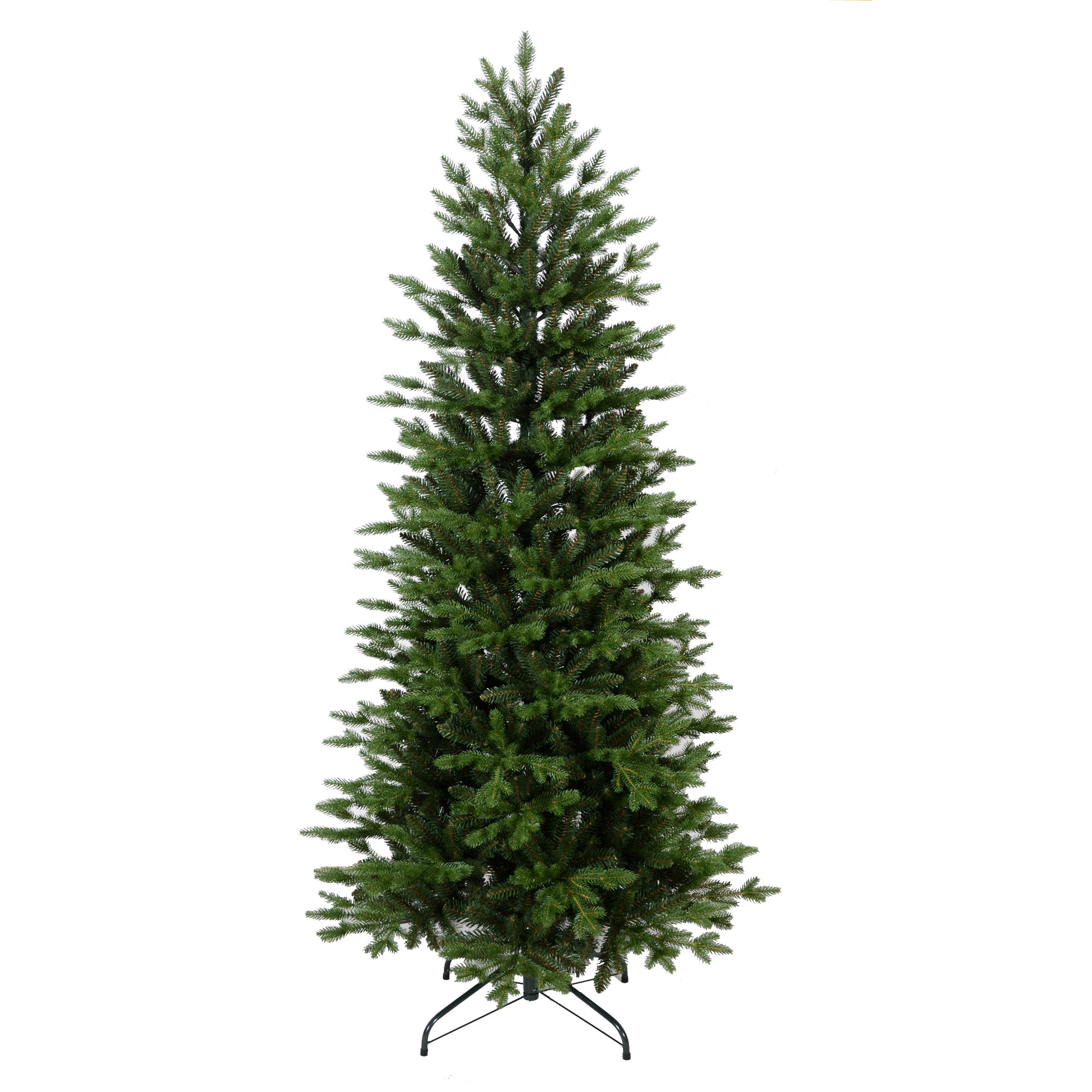 Artificial Pe Slim Christmas Tree Shining Lights Christmas Tree For Christmas Decoration