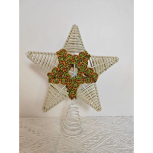 Tablewere Decoration Gold Foil Color Star W/spring Stand Iron Decorative Unique Design Christmas Decorative Handmade Customized