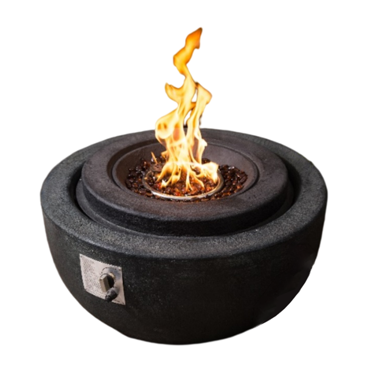 Hot Sale Tabletop Half Sphere Portable Fire Pit Bowl Firepit