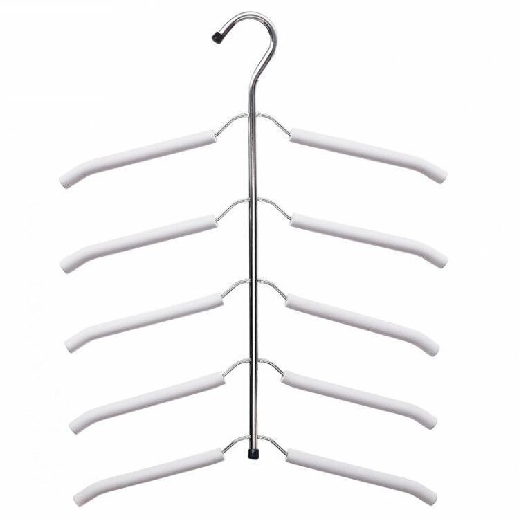 Wholesale Multi Layers hangers Magic Tree Shape Clothes Space Saving Metal Hanger For Clothing