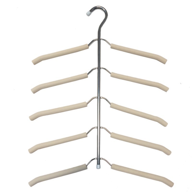 Wholesale Multi Layers hangers Magic Tree Shape Clothes Space Saving Metal Hanger For Clothing