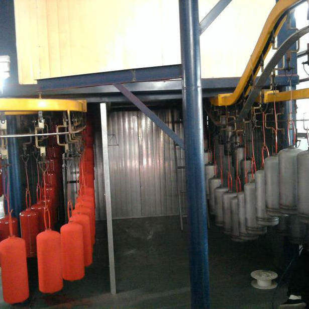 Fully Automatic Metal Powder Coating Line for Aluminium Profile