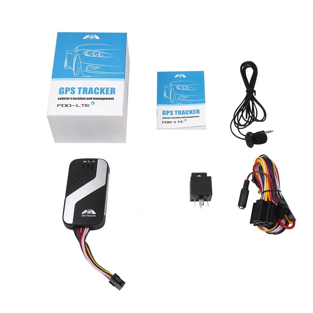 FREE APP software tracking gps403 gps tracker car motorcycle gsm alarm with SOS/microphone and engine off vehicle tracker gps 4g