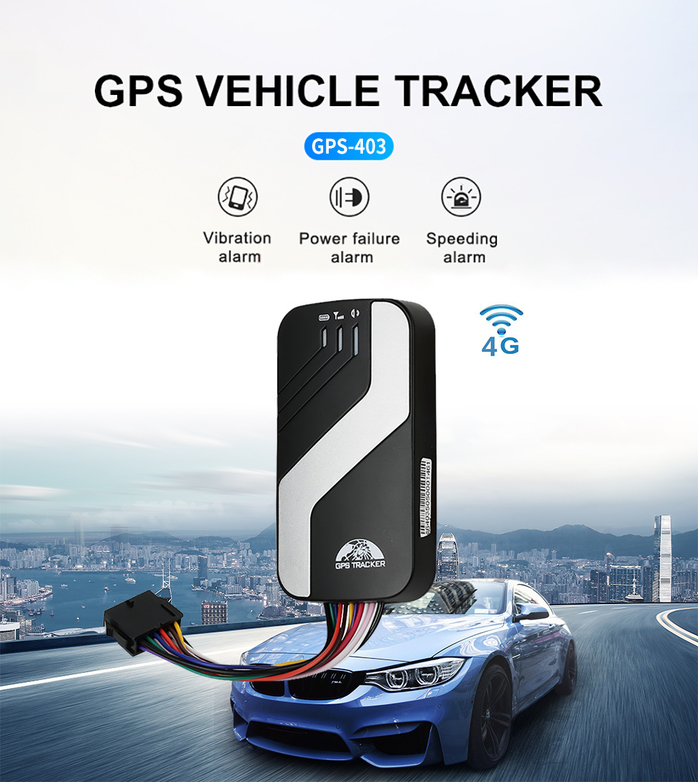 GPS Coban 403 4G Professional Auto Truck Taxi Tracking Location Device Anti Lost Car GPS Tracker With Cut Off Engine