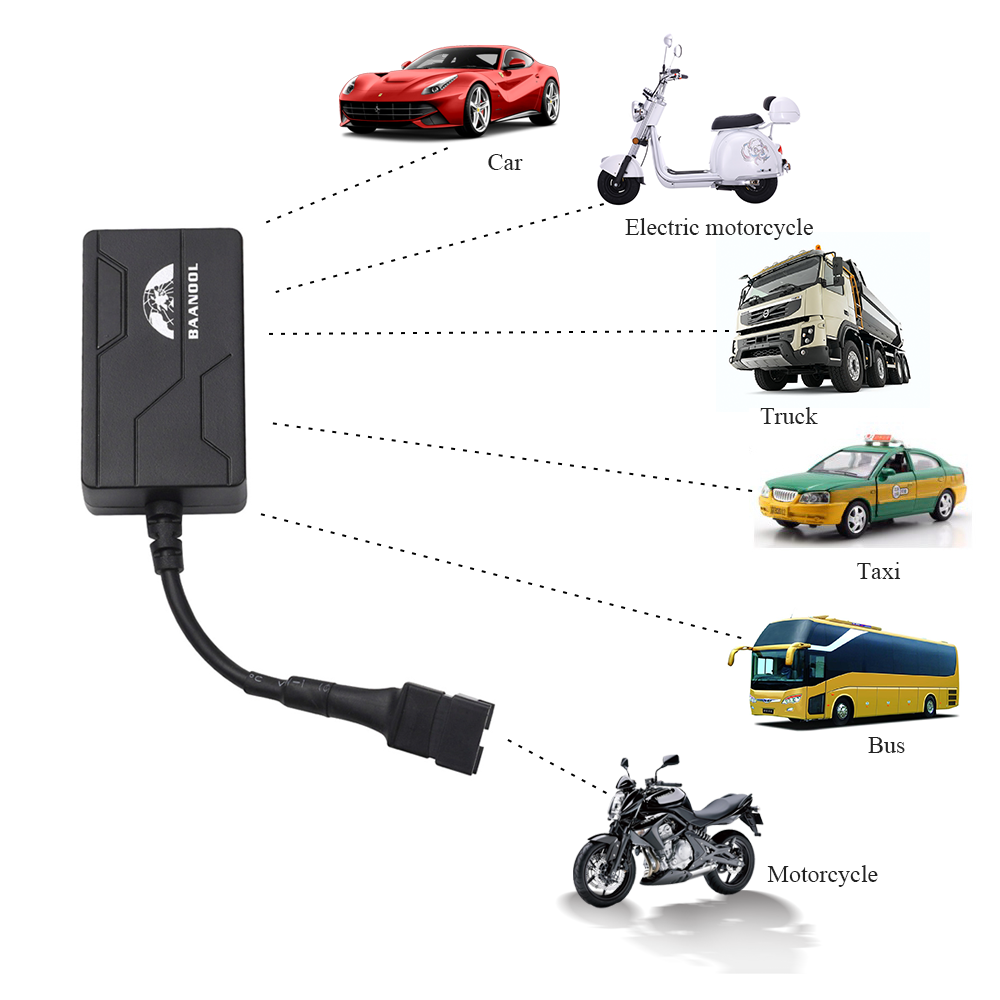 Coban 311B Global Position Motorcycle/Car / Vehicle Anti theft Device Mini GPS Tracker With Mobile Phone Tracking Software