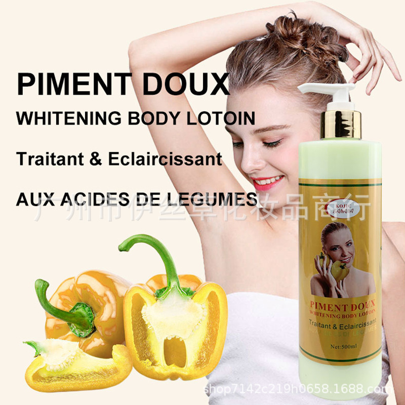 OEM Private label Body Lotion BANANA with carrot oil intense removes dirtoil smoothens 500 ml