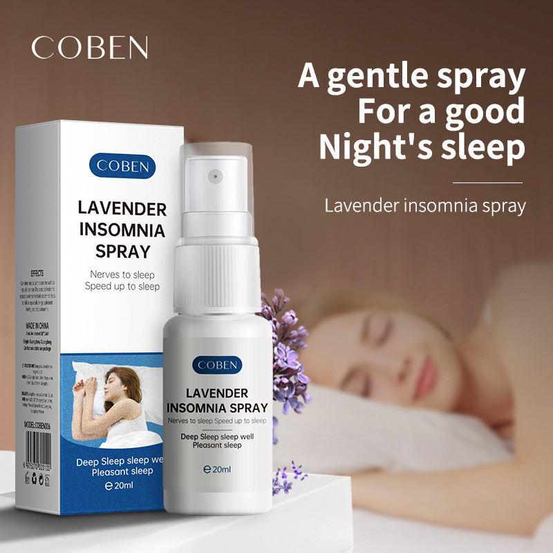 Oem/oem Aromatherapy Natural Lavender Oil Relaxing Deep Sleep Pillow Mist Linen Chloroform Sleeping Spray