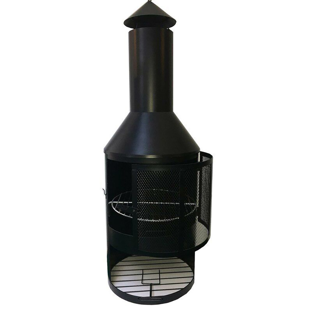 beer bottle shaped fire pits outdoor garden wood burning chimeneas fire pit