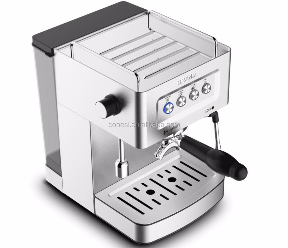 Overheating and overpressure protection espresso coffee maker