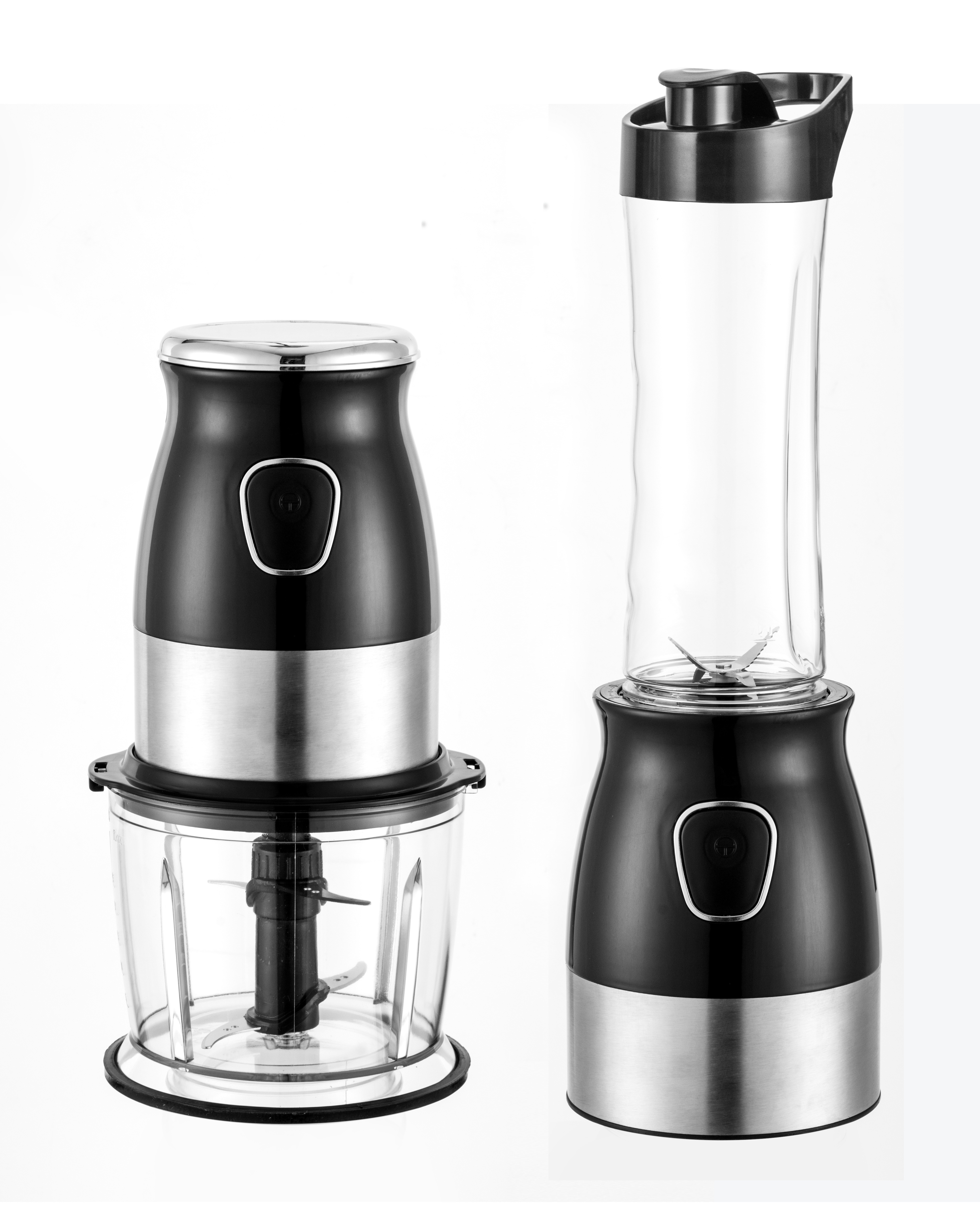 Hot Sell Multi-function Food Chopper Stainless Steel 304 Blade Vegetable Chopper 1.8L Glass Bowl Food Processor