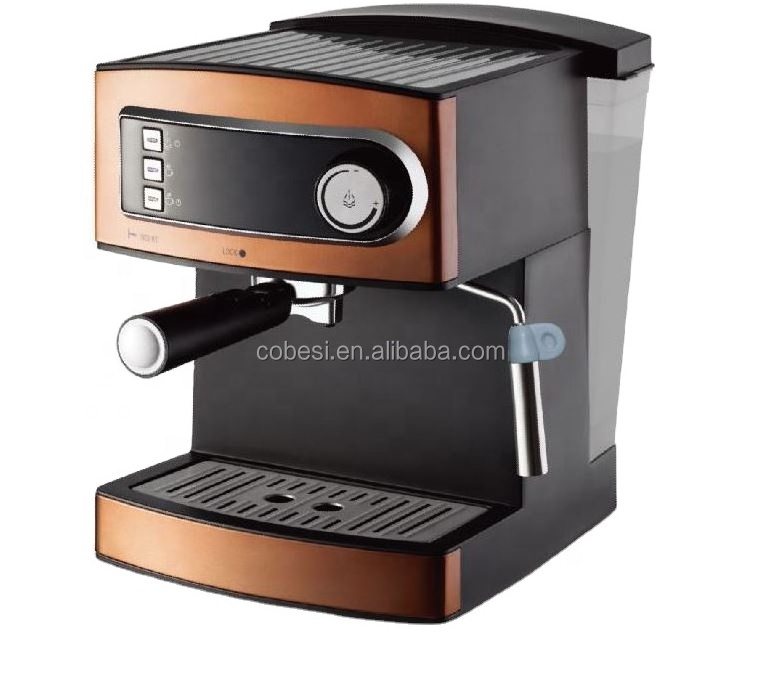 cheapest Domestic 1.6L 15 bar ULKA Italy pump detachable water tank coffee machine espresso