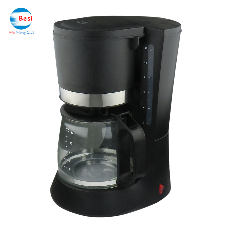 Low price high quality anti-drip keep warming drip coffee maker