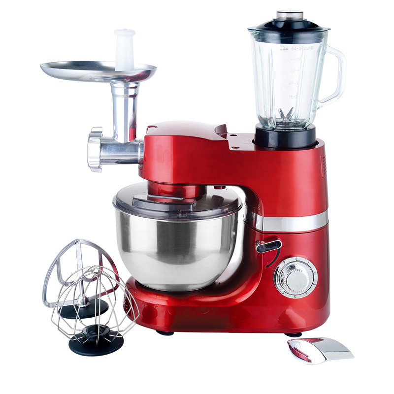 Food mixer stand mixer kitchen machine kneading machine 3 in 1 with blender grinder