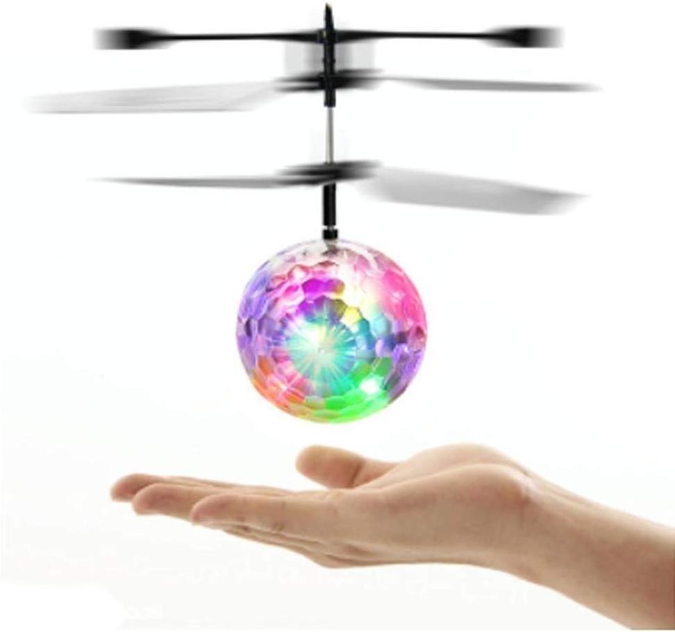 New Flying Ball LED Luminous Kid Flight Balls Electronic Infrared Induction Aircraft Remote Control Toy Magic Sensing Helicopter