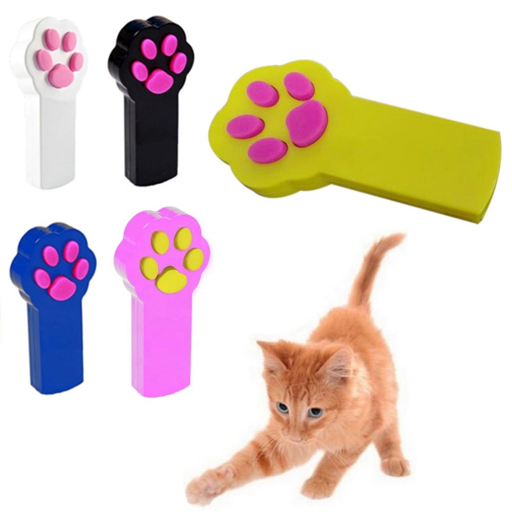 Funny Cat Dog Interactive Automatic Claw toys Red Laser Pointer Exercise Toy Pet Product