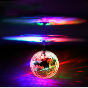 New Flying Ball LED Luminous Kid Flight Balls Electronic Infrared Induction Aircraft Remote Control Toy Magic Sensing Helicopter