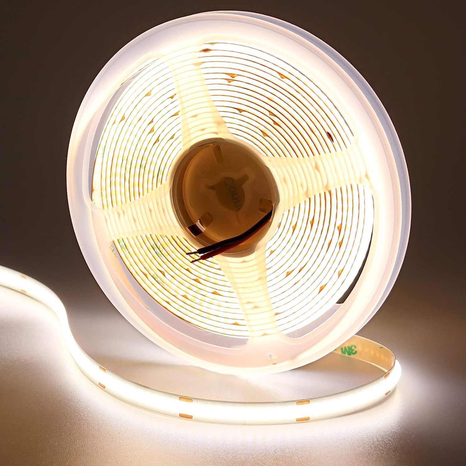 High Brightness Cob 8Mm Wide Led Strip Light  Bathroom Vanity Lighting