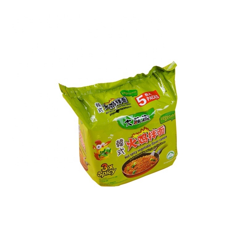 Instant style crispy noodles packet cheese korean noodles