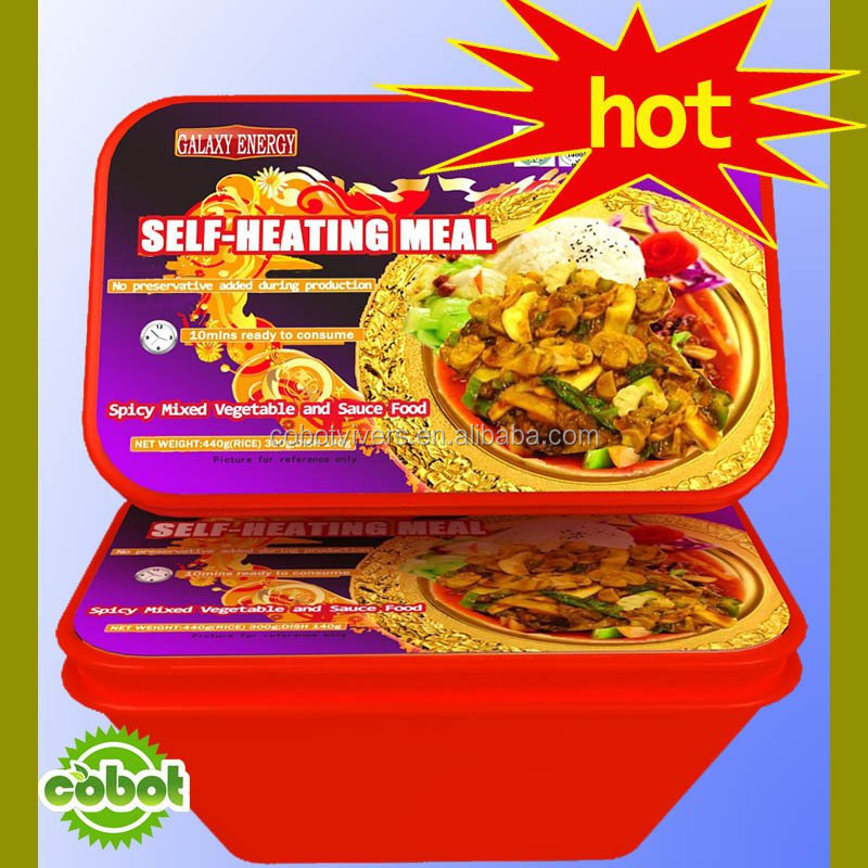 Wholesale instant food, ready to eat food, self-heating meals