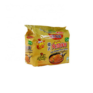 Instant style crispy noodles packet cheese korean noodles