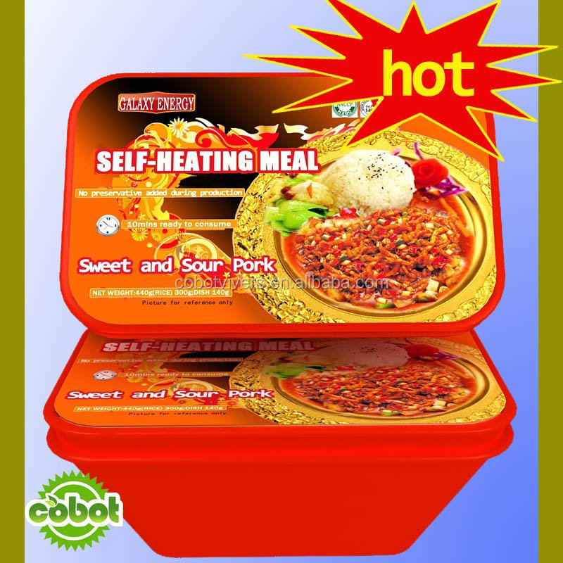 Wholesale instant food, ready to eat food, self-heating meals