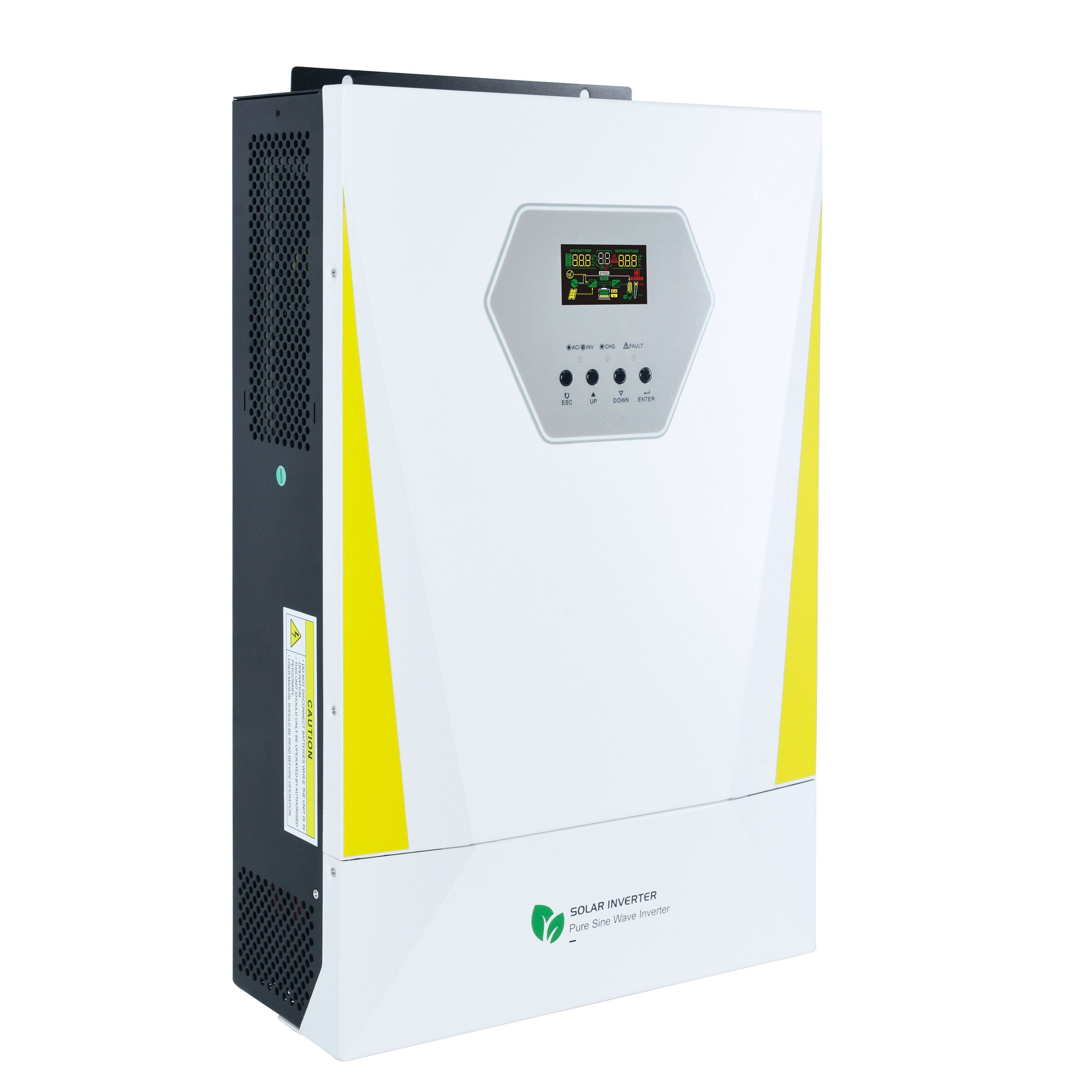 Cobowin Off Grid Solar Power System Home 6000va 6kw Pure Sine Wave 6000w Hybrid Solar Inverter