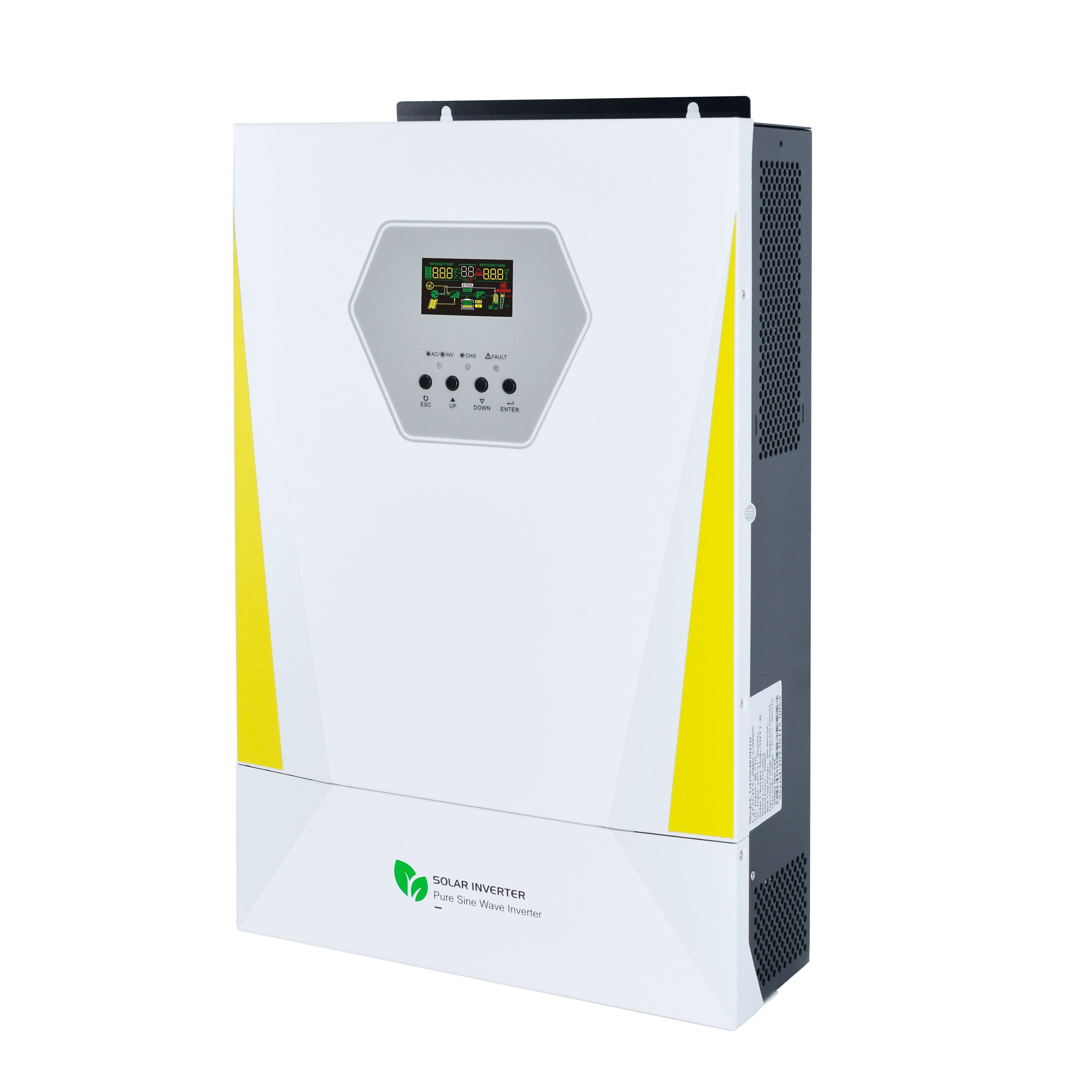 Cobowin Off Grid Solar Power System Home 6000va 6kw Pure Sine Wave 6000w Hybrid Solar Inverter