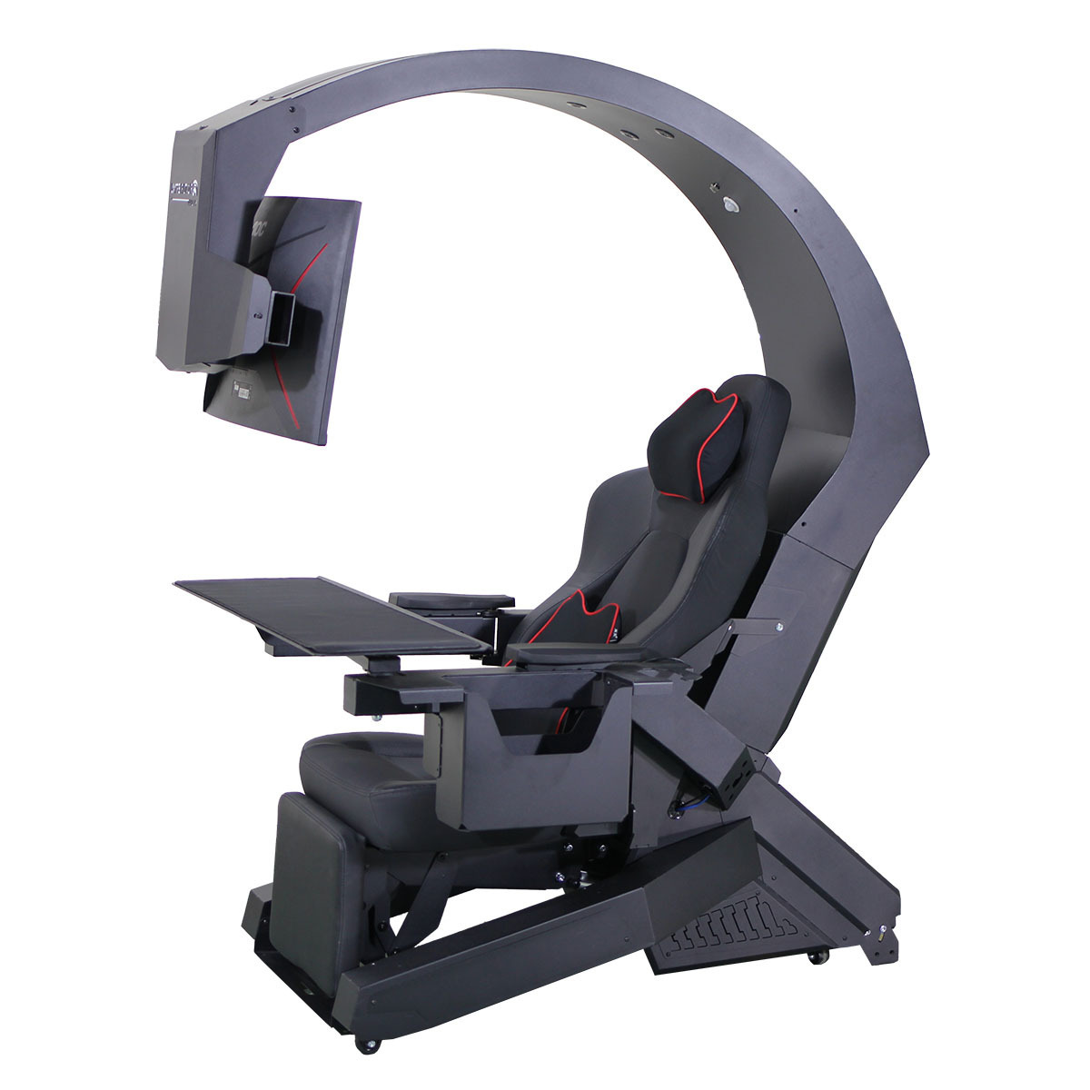 IW-320 Zero gravity recline workstation chair  GIMI gaming COCKPIT , works triple FIVE monitorS Tilting rig imperator VR IW320