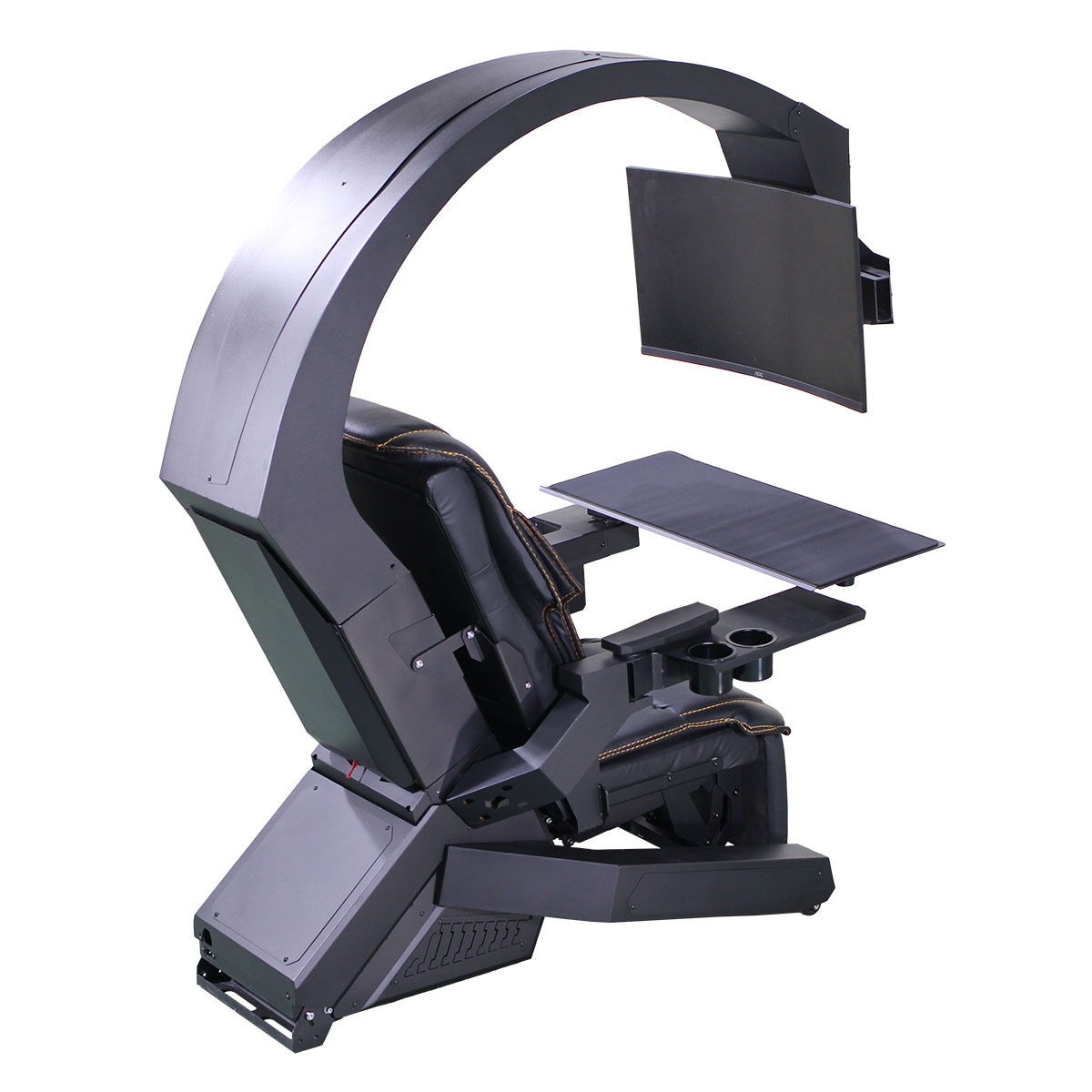 IW-320 Zero gravity recline workstation chair  GIMI gaming COCKPIT , works triple FIVE monitorS Tilting rig imperator VR IW320