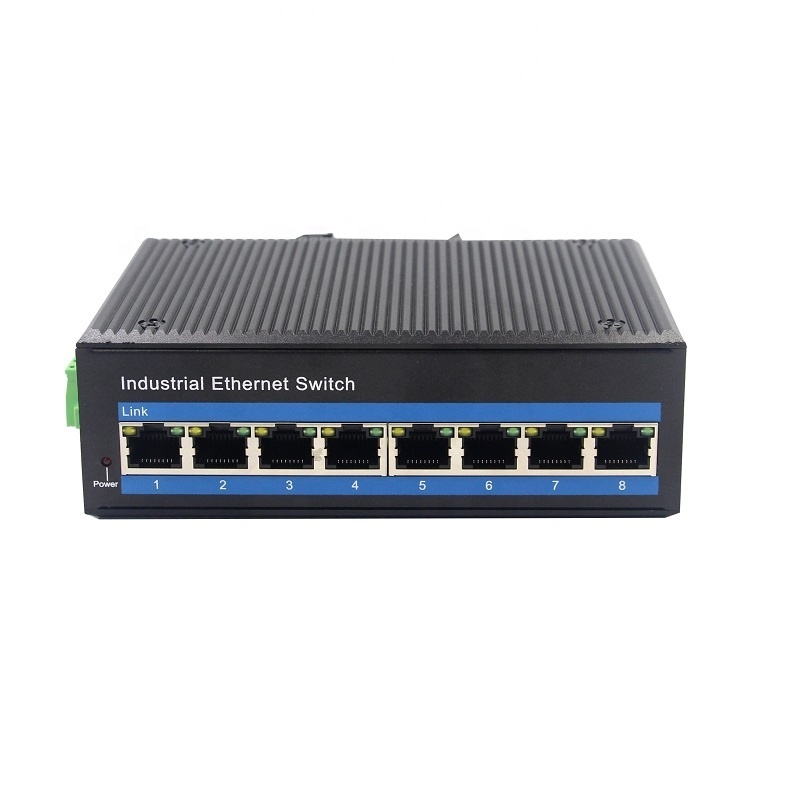 Unmanaged 8 ports network POE switches 100 Mbit LAN Gigabit 8-port 10/100BASE-TX Industrial Ethernet POE Switch