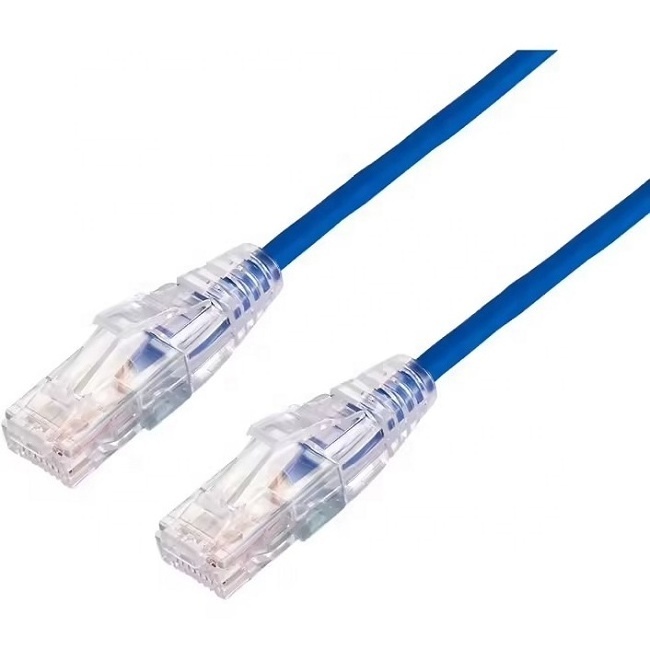 Slim UTP RJ45 Cat 5e Cat6 Cat6a Network Cable Patch Cord Ethernet Cable UTP Cat6 Cable Network with Strain Relief Boots