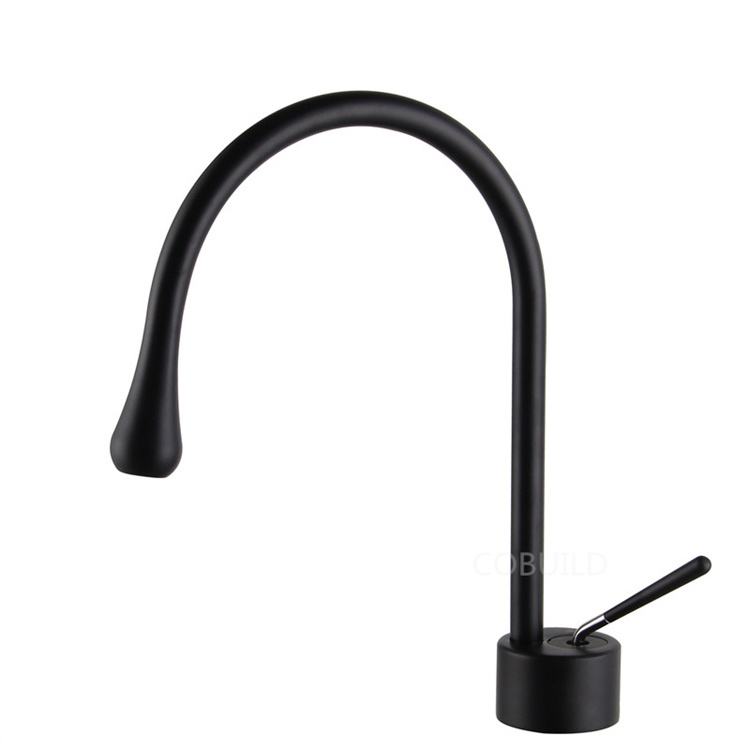 Dual Handle Lavatory Mixer Tap Deck Mounted Bath Black Widespread Bathroom Faucet