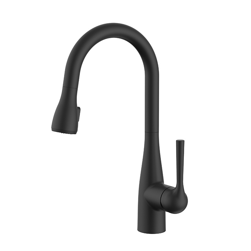 sanitary ware faucet tap kitchen matt black faucet pull down single handle modern kitchen faucets