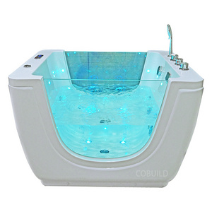 European Ozone Thermostatic Baby Whirlpool Hot Tub Led Light Baby Float Baby Spa Tub