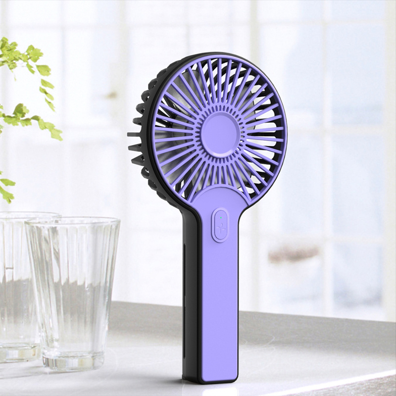 KC PSE  mini hand held fan cordless 2023 customized brand portable electric hand fan rechargeable