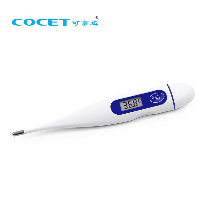 2023 CE 510K COCET Medical Waterproof Clinical Electronic Digital LCD Armpit Oral Thermometer Digital Thermometer