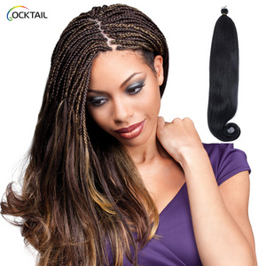 Imported Japanese fiber high temperature heat resistant yaki pony braiding hair, short synthetic wavy hair yaki pony braid