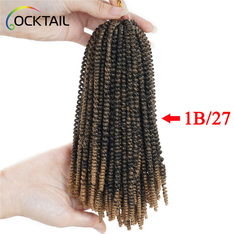 natural crochet braids crochet hair extension new nubian twist braid hair, grey and red long nubian twist hair wholesale