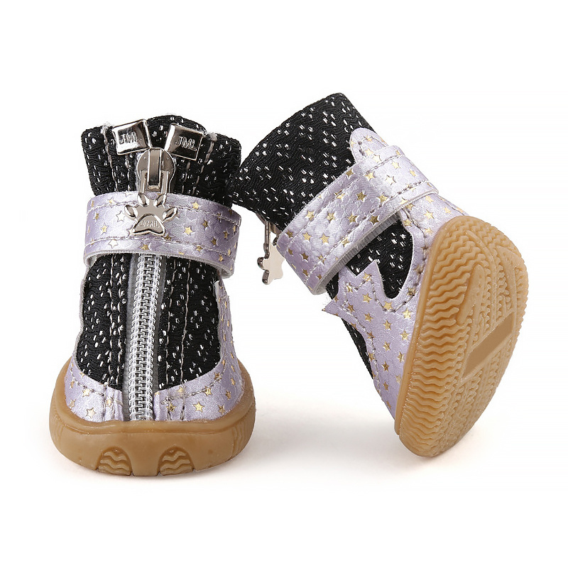 Wholesale Fashion Design Non-slip Breathable Puppy Dog Shoes for Small Large Dogs