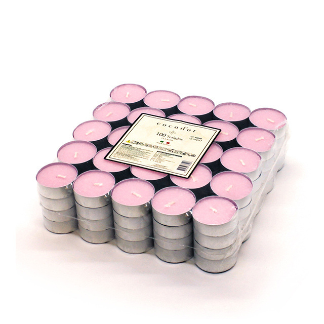 cocodor scented Tealight candle 100pcs, home decoration, Tea Rose