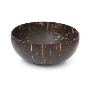 Natural eco friendly  coconut shell bowl with spoons and custom logo coconut shell bowl 100% natural coconut bowl