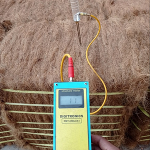 High Quality Coir Fiber Bale with less moisture best for rubberized