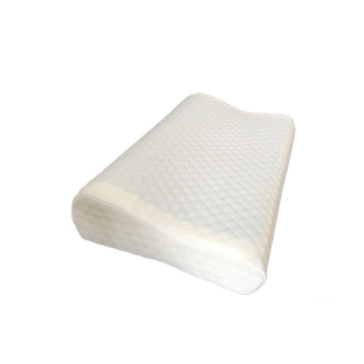 Custom Factory Outlet Rectangle Home Sleeping Gel Protecting Cervical Pillow With Memory Foam Filling