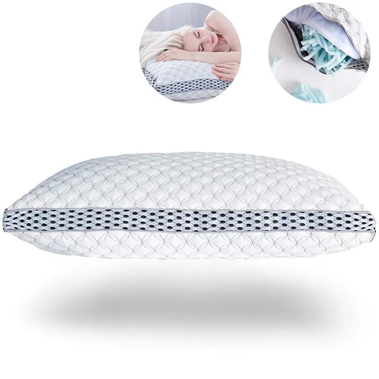 Custom Wholesale Cervical Pillow Healthy Gel Memory Foam Pillow For Sleeping Healthy Memory Foam Pillow