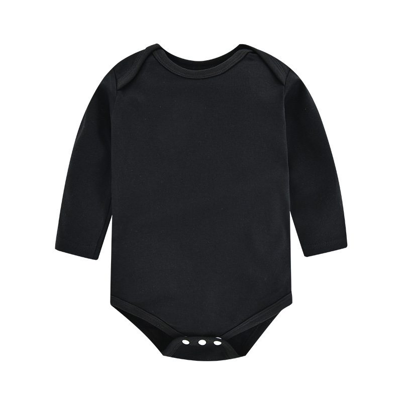 Wholesale Polyester Knitted Baby Romper Long Sleeve New Born Baby Clothes Rompers Romper Baby Onesie