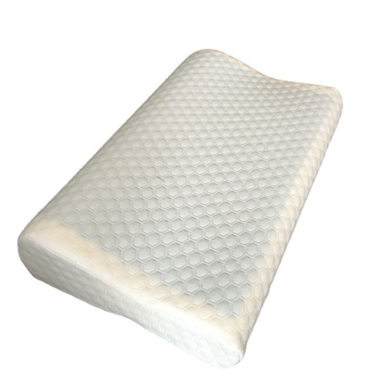 Custom Factory Outlet Rectangle Home Sleeping Gel Protecting Cervical Pillow With Memory Foam Filling